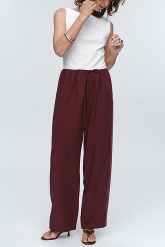 Marle Renee Pant - Pomegranate