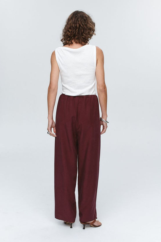 Marle Renee Pant - Pomegranate