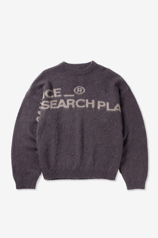 Candice Research Mohair Sweater - Grey