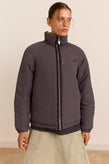 Damson Madder Reversible Opal Puffer - Mix Gingham