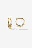Meadowlark Revival Hoop Small Earrings - 23K Gold