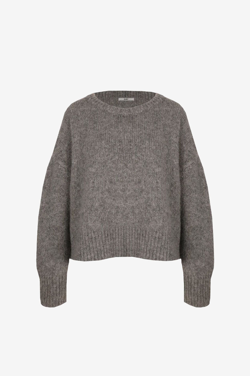 Ruby Rhea Sweater - Grey Marle