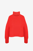 Ruby Rhea Turtleneck Sweater - Red