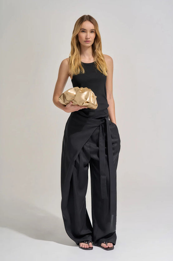 Brie Leon Rhi Clutch - Honey Gold