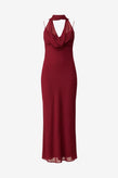 Ruby Riley Sash Dress - Merlot