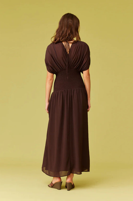 Ruby Riley Shirred Maxi - Java