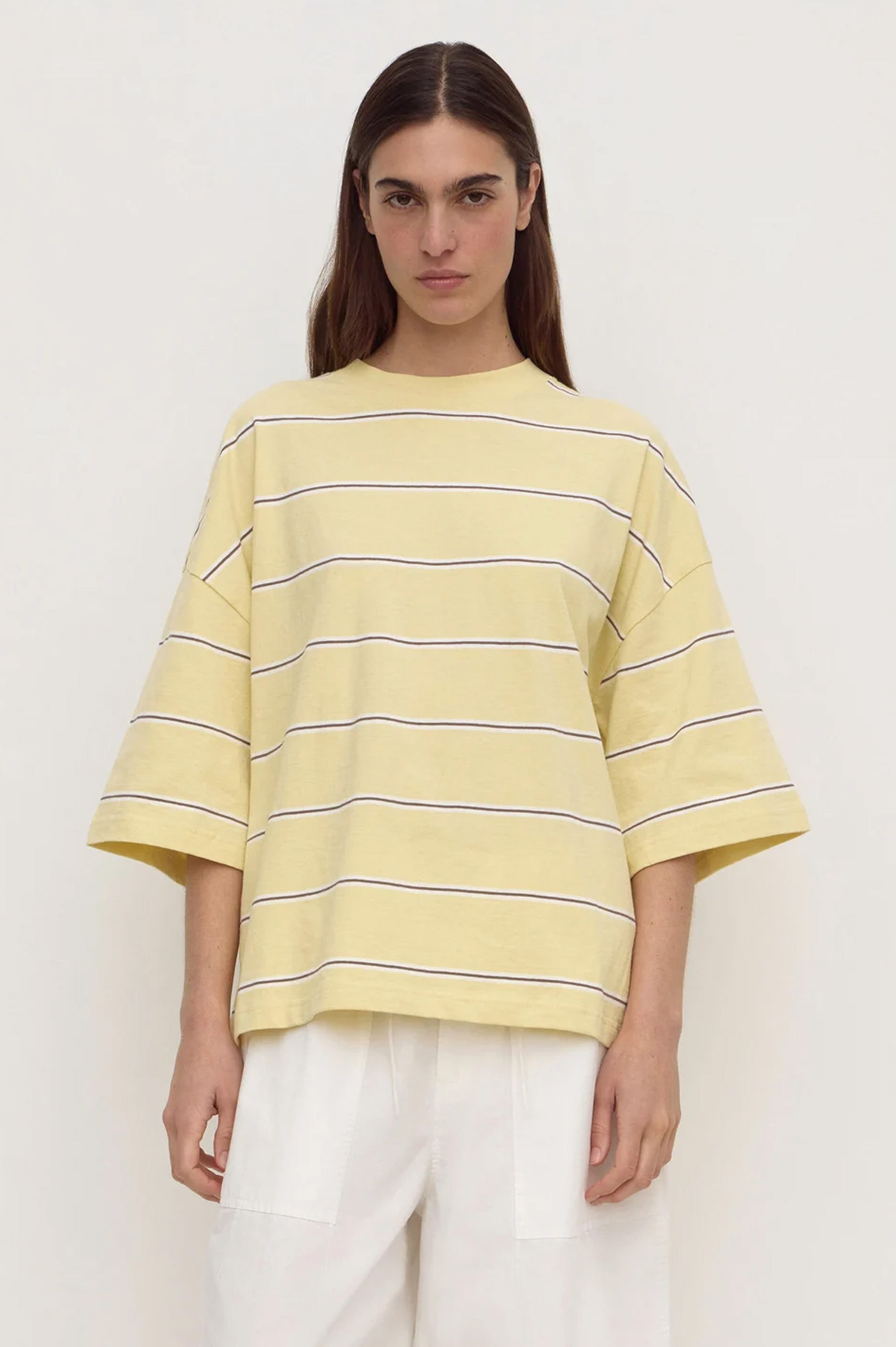 Assembly Nora Stripe Oversized Tee - Rind
