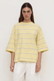 Assembly Nora Stripe Oversized Tee - Rind