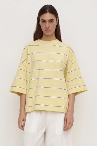 Assembly Nora Stripe Oversized Tee - Rind