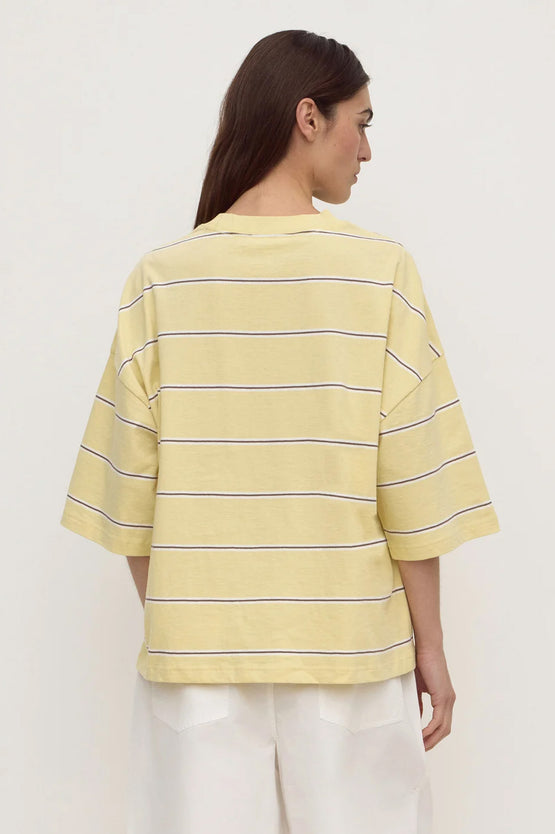 Assembly Nora Stripe Oversized Tee - Rind
