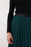 Sylvester Ripple Skirt - Bottle Green