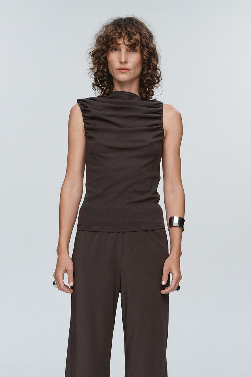 Marle Risa Singlet - Tapenade