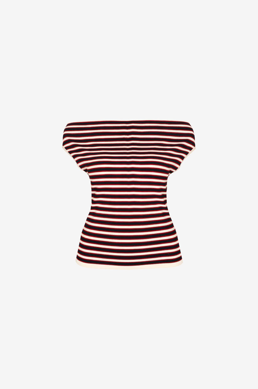 Ruby Emma Knit Top - Riviera