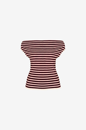 Ruby Emma Knit Top - Riviera