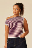 Ruby Emma Knit Top - Riviera