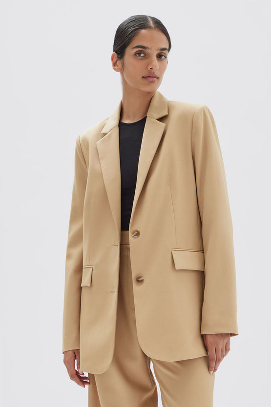 Assembly Roberta Wool Jacket - Tan