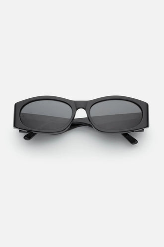 Lu Goldie Romy Sunglasses - Black
