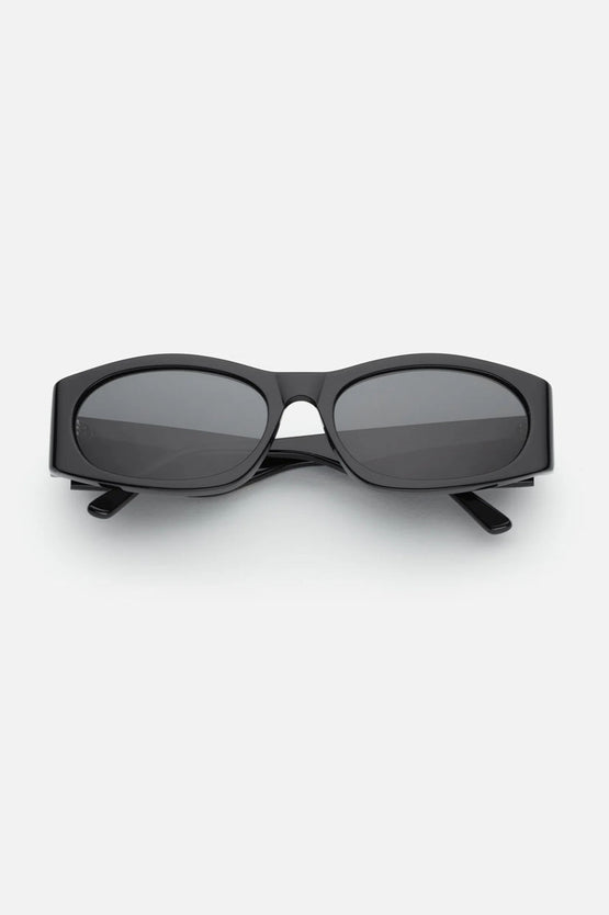 Lu Goldie Romy Sunglasses - Black