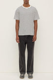 Assembly Mens Ronan Stripe Tee - Navy/White