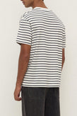 Assembly Mens Ronan Stripe Tee - Navy/White