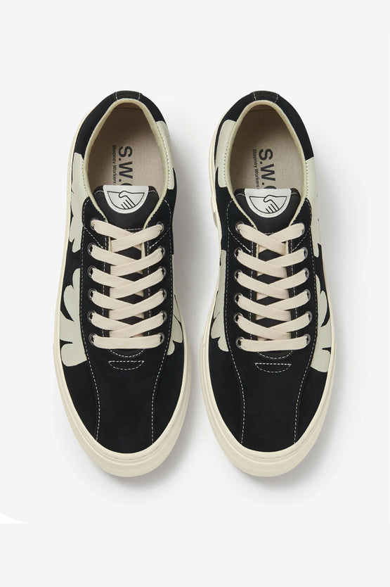 S.W.C Dellow Shroom Hands Canvas - Black