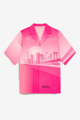 House Of Sunny Rose Tint Shirt - Azalea