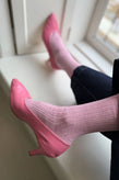 Le Bon Shoppe Her Socks Lurex - Sparkling Rose