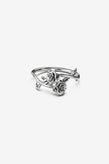 Stolen Girlfriends Club Rose Wrap Ring - Silver