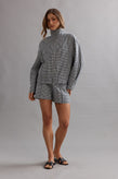 Caitlin Crisp Rover Jacket - Ink White Gingham