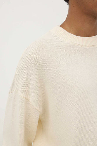 Assembly Rowan Cotten Knit - Limestone