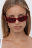 Lu Goldie Cali Sunglasses - Ruby