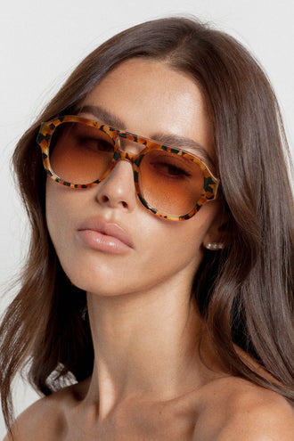 Lu Goldie Ruby 01 Sunglasses - Tort & Tan