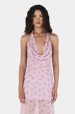 Hansen & Gretel Rue Halter Top - Pink Spot