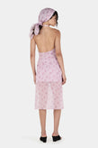 Hansen & Gretel Rue Halter Top - Pink Spot