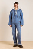 Damson Madder Scarlette Rugby Shirt - Bayou