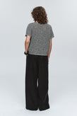 Marle Rumi Top - Black/Ivory