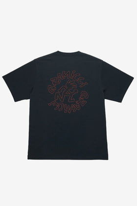Gramicci Running Man Tee - Vintage Black