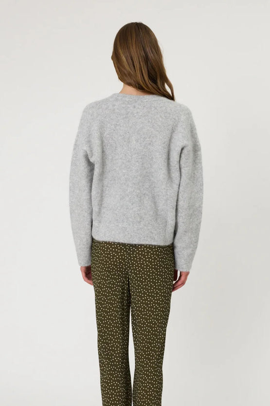 Remain Ryder Cardigan - Grey Marle