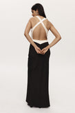 Marle Raleigh Dress - Black/Ivory