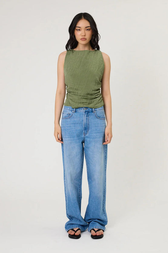 Remain Rylan Top - Seaweed