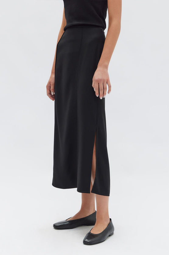 Assembly Sabine Crepe Skirt - Black