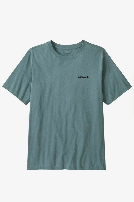 Patagonia P-6 Logo T-Shirt - Blue Sage