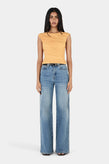 Hansen & Gretel Sago Draped Top - Mango