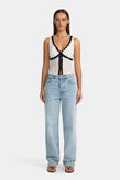 Ownley Sally Ruffle Cami - Polka Dot