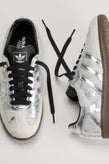 Adidas Samba OG - Cream White / Silver Metallic / Core Black