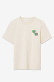 Wood Wood Bobby Logo T-Shirt - Soft Sand