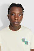 Wood Wood Bobby Logo T-Shirt - Soft Sand