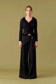 Ruby Sasha Wrap Pant - Black