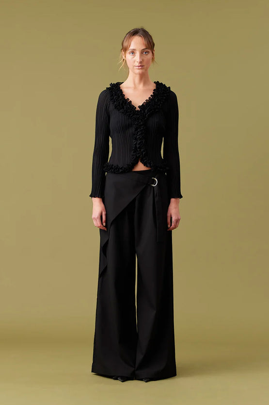 Ruby Sasha Wrap Pant - Black