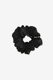Dear Dylan Silk Scrunchie - Noir